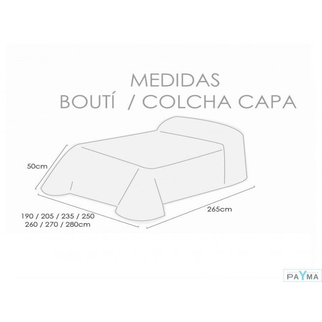 Colcha Boutí Digital Sitges(Doble Relleno 200gr)